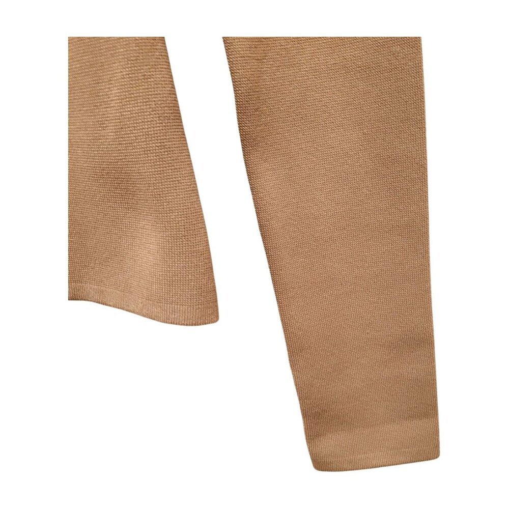 Nanushka Mio cupped long-sleeve top small light brown underwire square neck - Picture 4 of 8